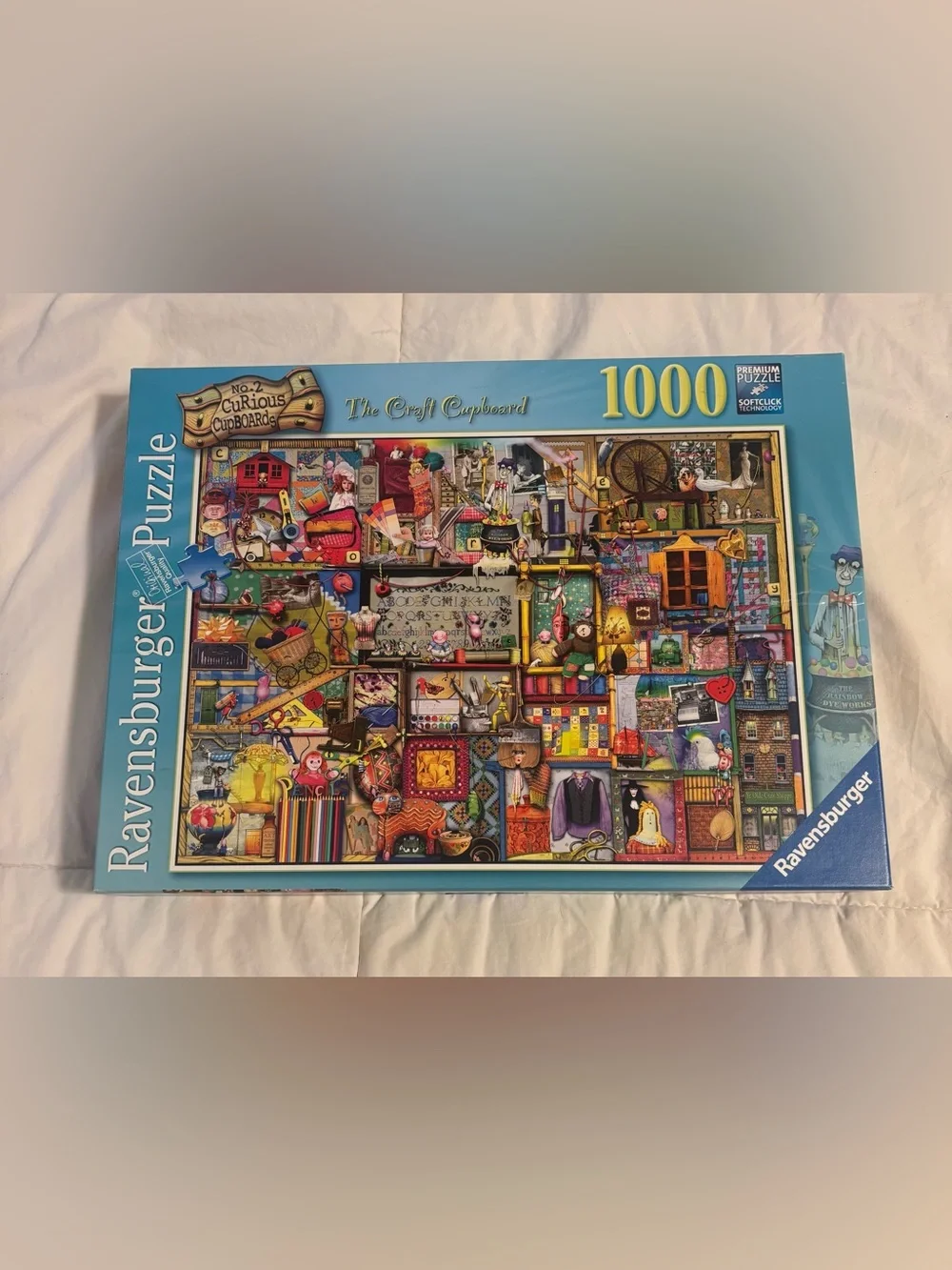 Ravensburger 1000-Piece The Craft Cupboard Puzzle - Blue Box